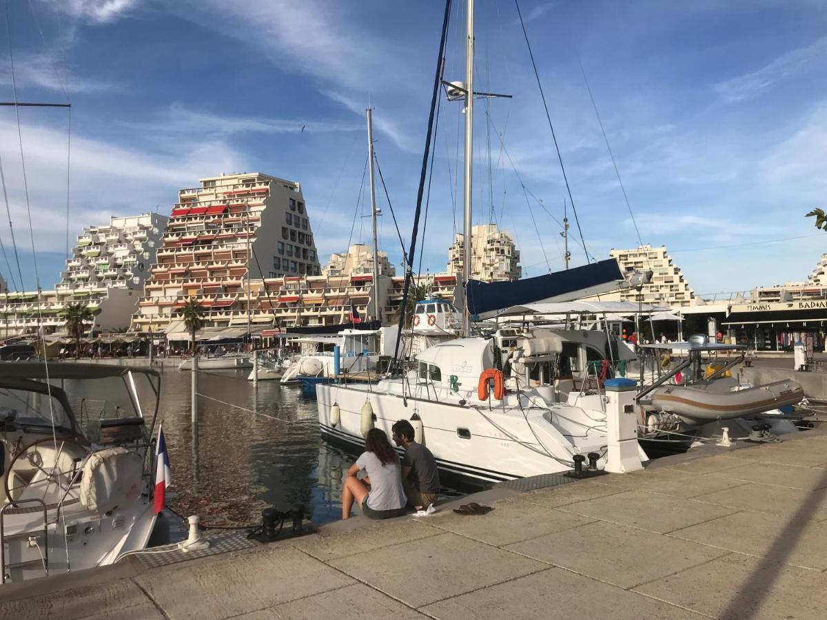 Studio 2-3 Pers Parking Clim Vue Port Et Mer La Grande-Motte Eksteriør bilde